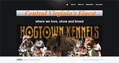 Desktop Screenshot of hogtownkennels.com